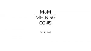 Mo M MFCN 5 G CG 5 2018