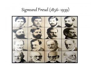 Sigmund Freud 1856 1939 Freud chamou de histeria