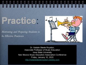 Practice Motivating and Preparing Students to be Effective