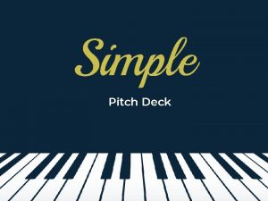 Simple Pitch Deck About Us Inlay Music Academy