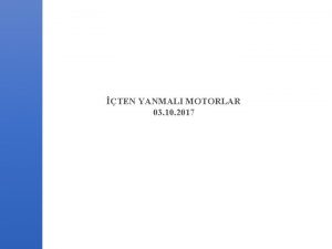 TEN YANMALI MOTORLAR 03 10 2017 ten Yanmal