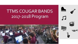 TTMS COUGAR BANDS 2017 2018 Program 4 Bands