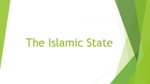 The Islamic State Isis Goal Establish a caliphate