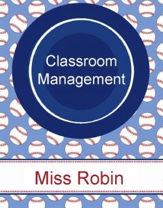 Classroom Management Binder Miss Robin Welcome Classroom Letter