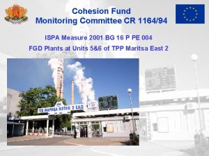 Cohesion Fund Monitoring Committee CR 116494 ISPA Measure