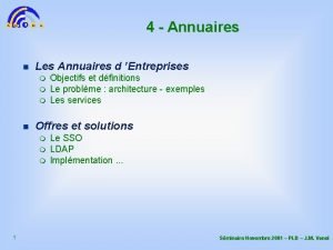 4 Annuaires n Les Annuaires d Entreprises m