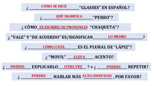 CMO SE DICE GLASSES EN ESPAOL QU SIGNIFICA