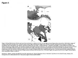 Figure 1 nbsp Distribution of Arctic and subArctic