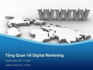 Tng Quan V Digital Marketing Nguyn Ngha Tun