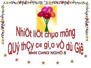 MN CNG NGH 8 Li thp 1 Cu