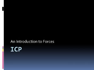 An Introduction to Forces ICP Aristotle 384 322
