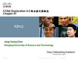CCNA Exploration 4 0 Chapter 07 RIPv 2