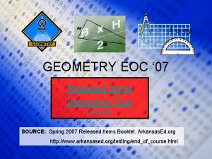 GEOMETRY EOC 07 Released Items Interactive Tour Click
