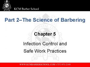 Part 2The Science of Barbering Chapter 5 Infection