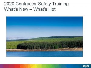 2020 Contractor Safety Training Whats New Whats Hot