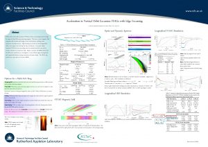 Acceleration in Vertical Orbit Excursion FFAGs with Edge