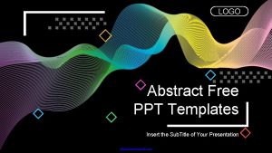 LOGO Abstract Free PPT Templates Insert the Sub