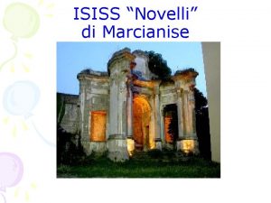 ISISS Novelli di Marcianise Crediti Scolastici A s