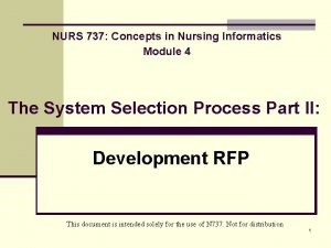 NURS 737 Concepts in Nursing Informatics Module 4