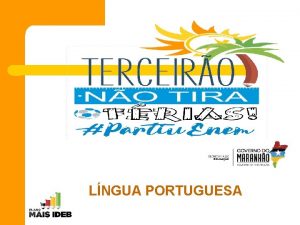 LNGUA PORTUGUESA FUNES DA LINGUAGEM So os objetivos