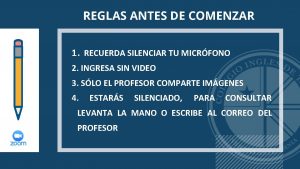 REGLAS ANTES DE COMENZAR 1 RECUERDA SILENCIAR TU