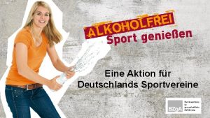 Eine Aktion fr Deutschlands Sportvereine Warum die Aktion