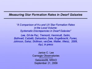 Measuring Star Formation Rates in Dwarf Galaxies A