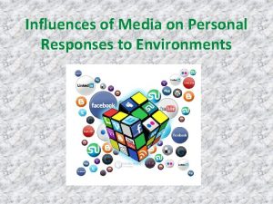 Influences of Media on Personal Responses to Environments