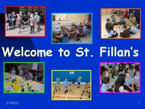 Welcome to St Fillans 2152022 1 School Staff