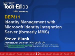 DEP 311 Identity Management with Microsoft Identity Integration