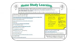 Maths Home Learing WC Monday 11 th May