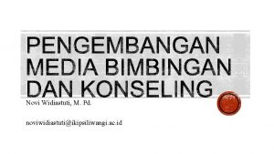 Novi Widiastuti M Pd noviwidiastutiikipsiliwangi ac id Year