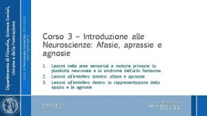 www cognitivelab it Corso di Psicologia Generale 2015