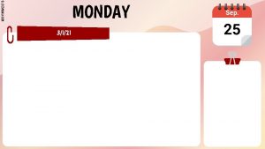 SLIDESMANIA COM MONDAY 3121 Sep 25 SLIDESMANIA COM