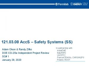 121 03 08 Acc S Safety Systems SS