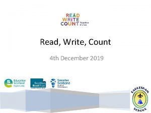 Read Write Count 4 th December 2019 Read