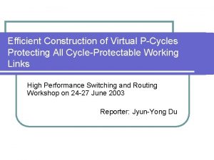 Efficient Construction of Virtual PCycles Protecting All CycleProtectable