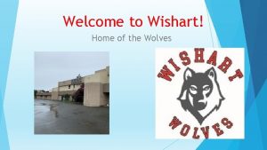Welcome to Wishart Home of the Wolves Meet