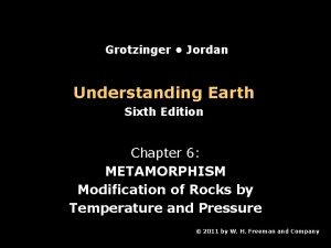 Grotzinger Jordan Understanding Earth Sixth Edition Chapter 6