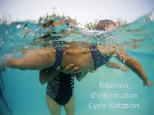 Runion dinformation Cycle Natation Corps de la runion