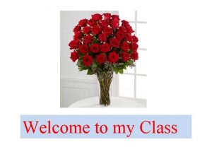 Welcome to my Class IDENTITY Shamsun Nahar Assistant