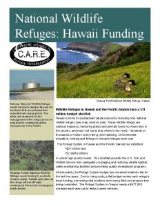 National Wildlife Refuges Hawaii Funding Crisis Kilauea Point