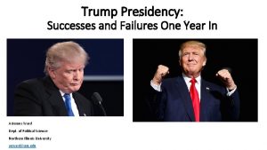 Trump Presidency Successes and Failures One Year In