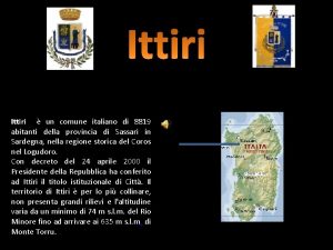 Ittiri un comune italiano di 8819 abitanti della