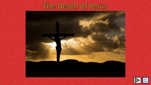 The Death of Jesus R3 S01 Learning Intentions
