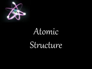 Atomic Structure Subatomic Particles Nuclear Protons Neutrons Nonnuclearelectrons