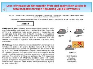 Loss of Hepatocyte Osteopontin Protected against Nonalcoholic Steatohepatitis