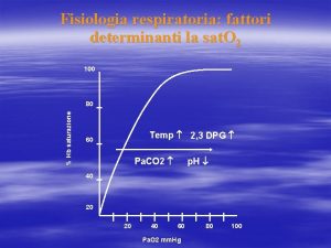 Fisiologia respiratoria fattori determinanti la sat O 2