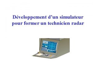 Dveloppement dun simulateur deun la configuration pour Gestion