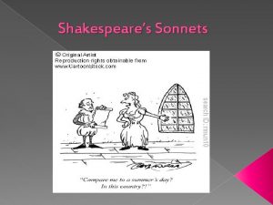 Shakespeares Sonnets Introduction 2 The Sonnets 2 1